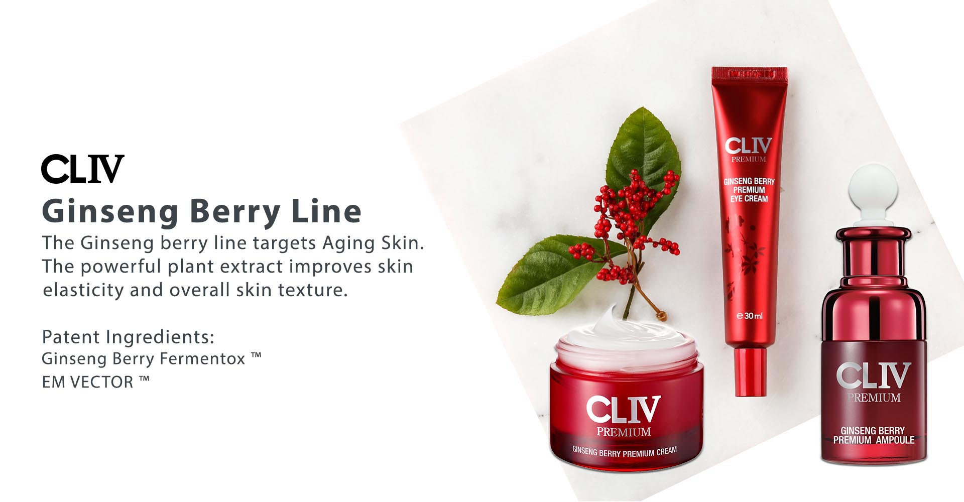 CLIV Ginseng Berry Premium Eye Cream. 
